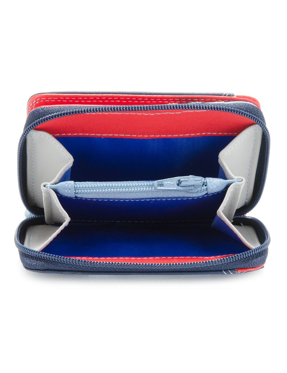 Mywalit Milano Portafoglio Donna Marrone Zip S 5 Carte