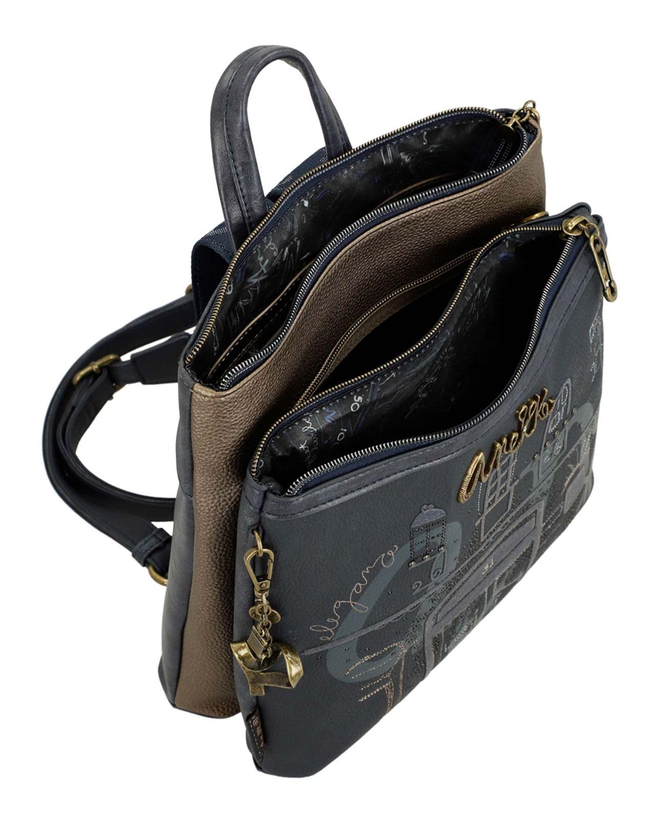 Anekke Boutique zaino medio zaino donna stampa elegante