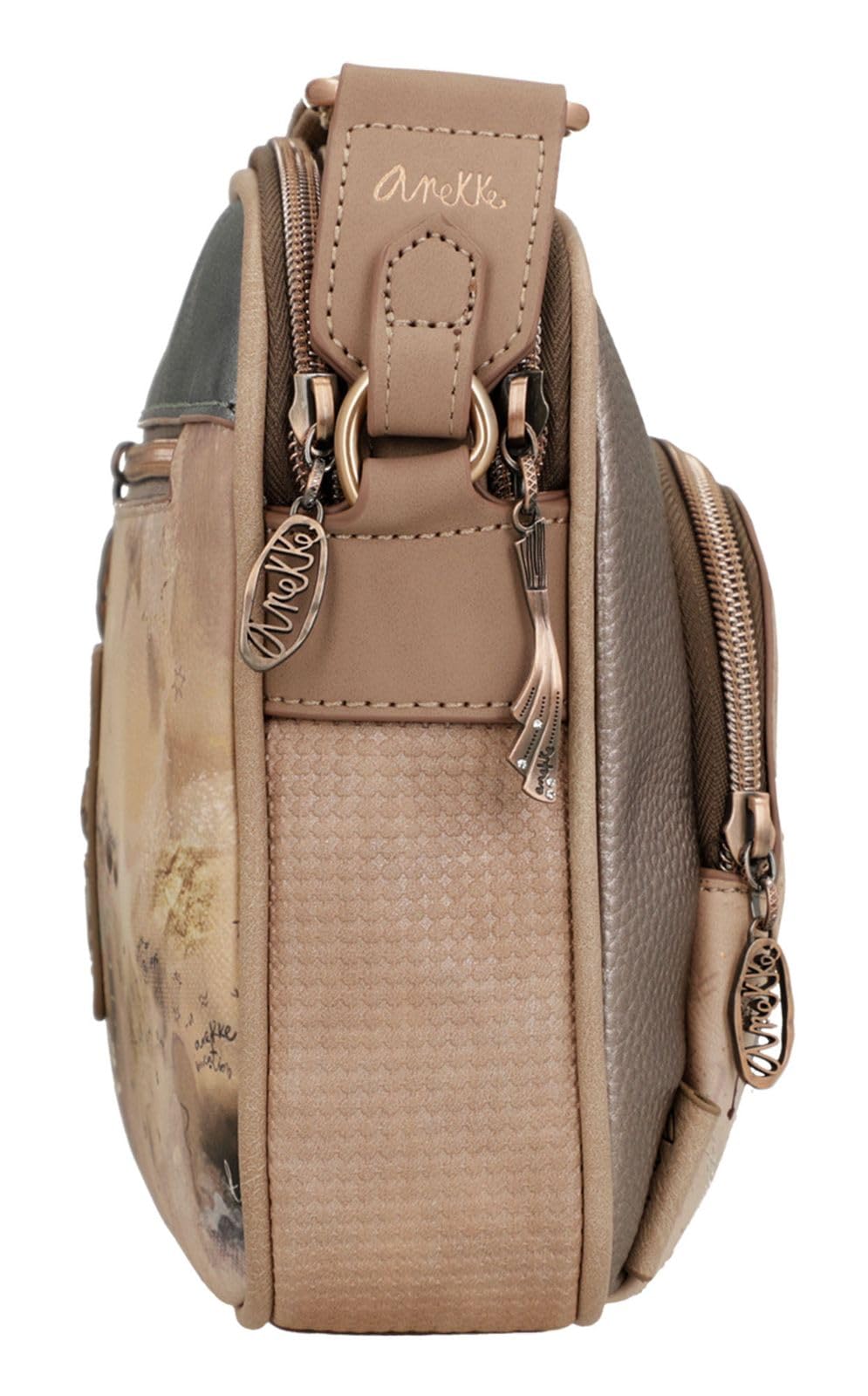 Anekke Hollywood Borsa Tracolla Donna 2 Scomparti Multicolor