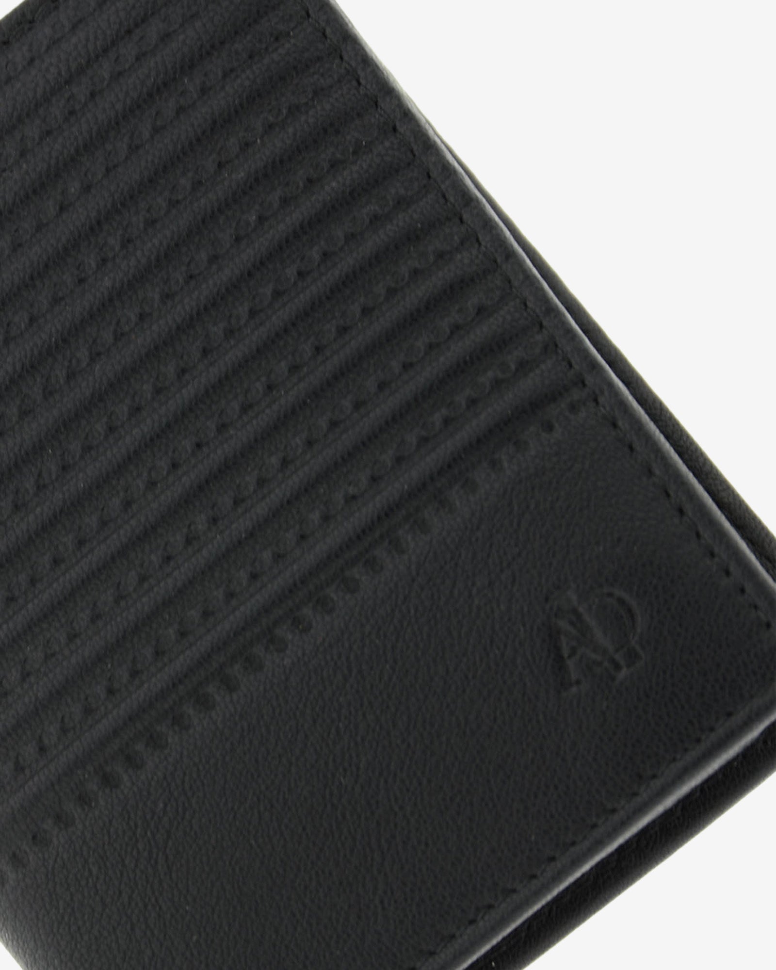 Adapell Race 1651 portafoglio uomo pelle nero RFID verticale