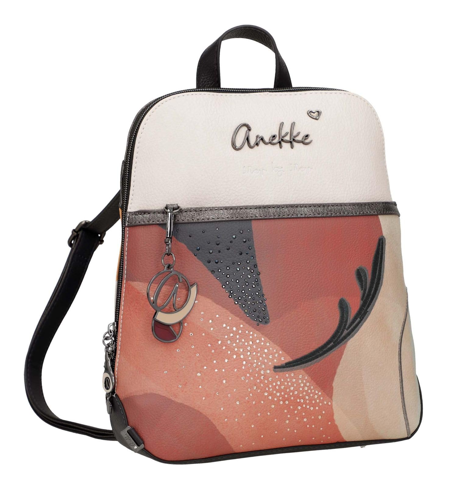 Anekke Eikon zaino con tasca frontale donna stampato