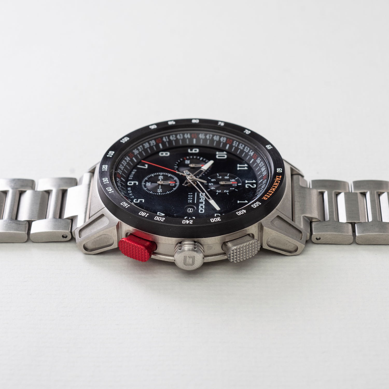 Dango CR-01 Chrono Orologio acciaio cronografo 45mm