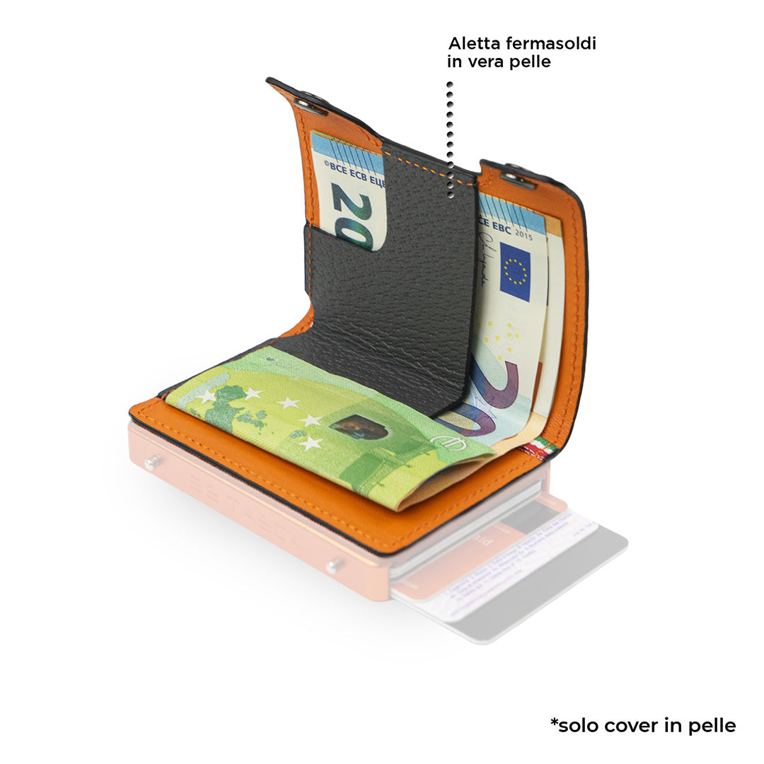 SLim Cover Pelle Be Tasck Cinghialino Grigio