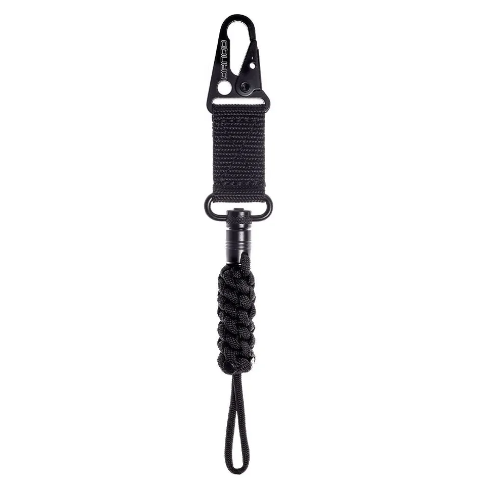 Dango Quick Release Tether cordino paracord nero sgancio rapido