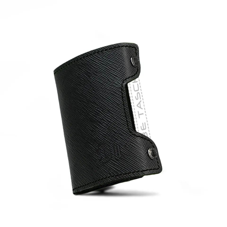 SLim Cover Pelle Be Tasck Saffiano Nero cover pelle saffiano