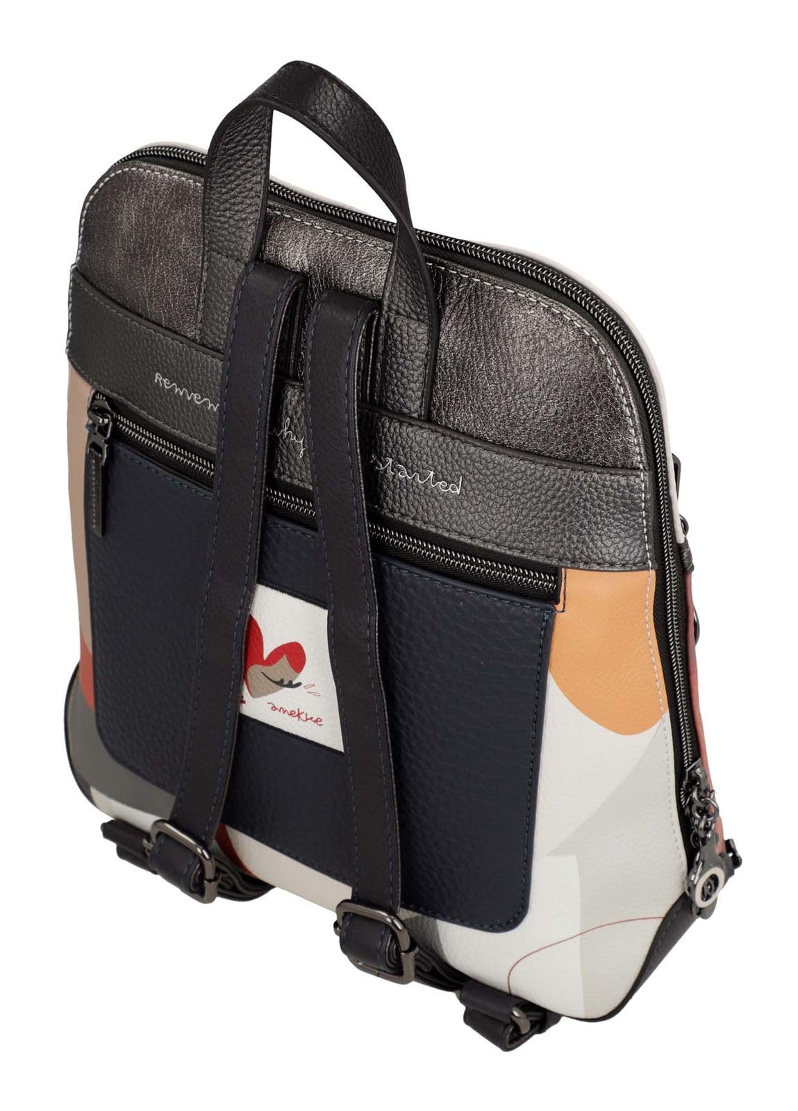 Anekke Eikon zaino con tasca frontale donna stampato