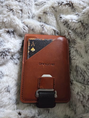 Dango M1 Maverick 4 Pocket Bifold portafoglio pelle Whiskey Brown