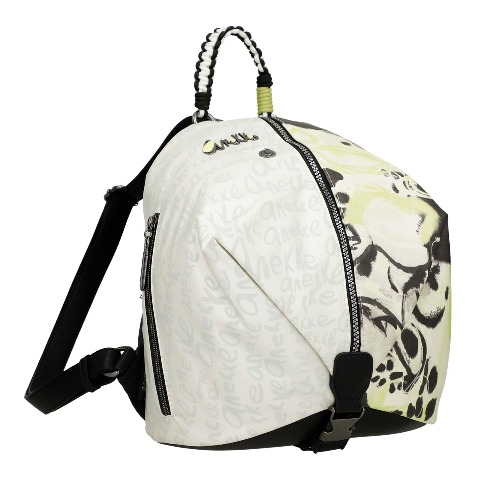 Anekke Memories zaino antifurto bianco 27x32 cm