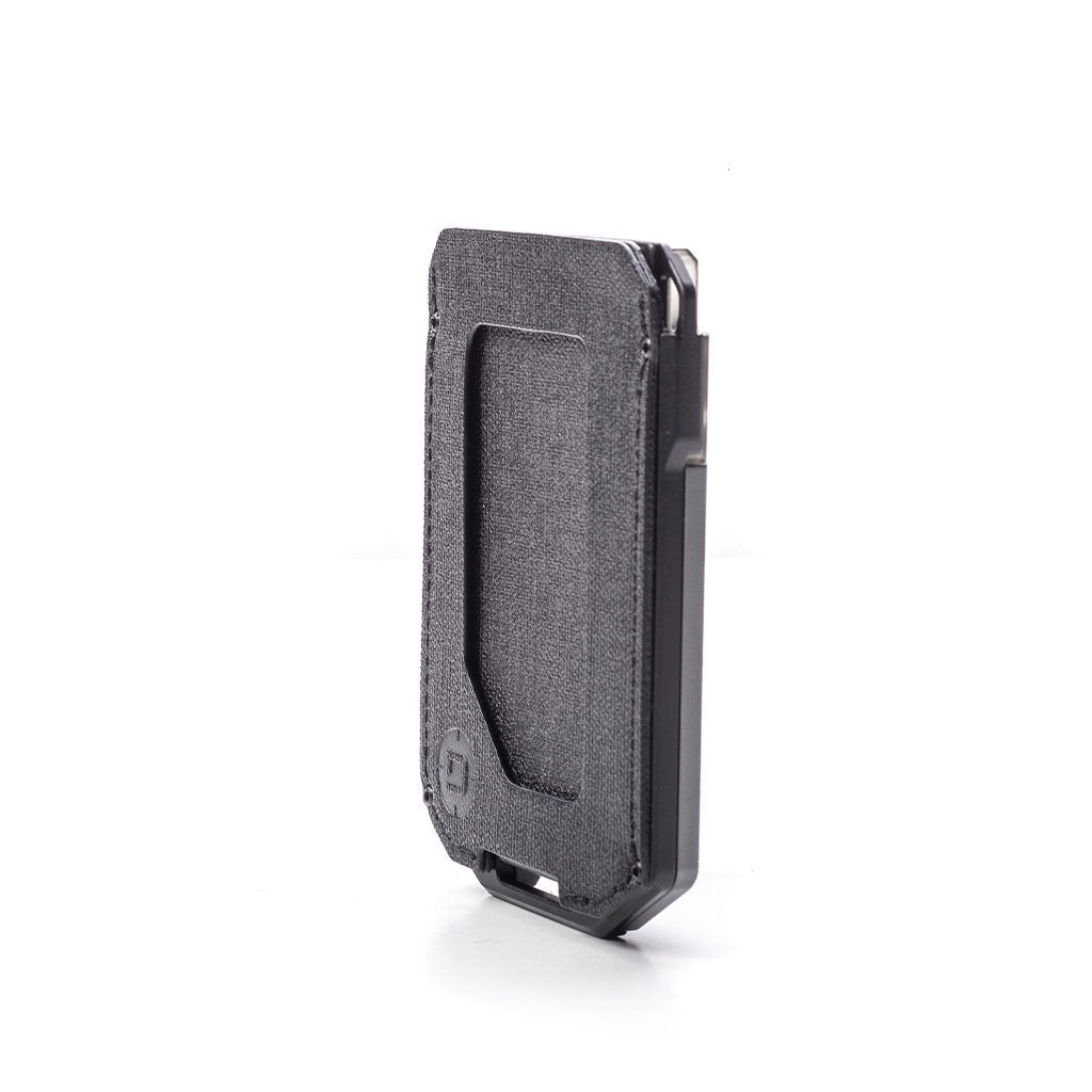 Dango M4 Maverick Rail portafoglio alluminio pelle DTEX Jet Black