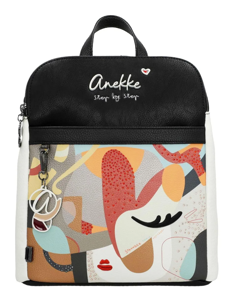 Anekke Eikon zaino donna stampato astratto