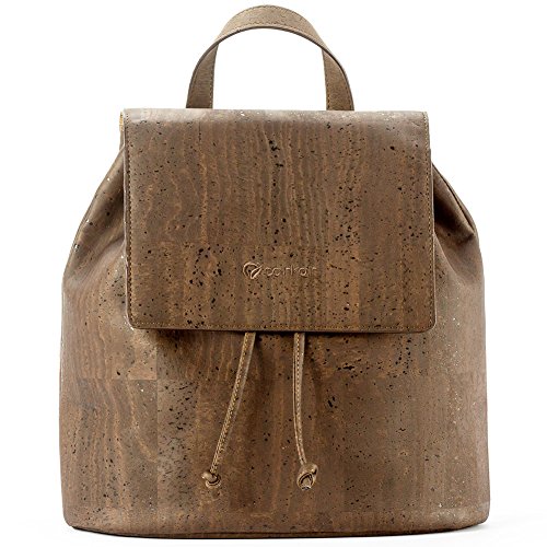 Corkor Bags zaino sughero marrone M vegano cruelty free