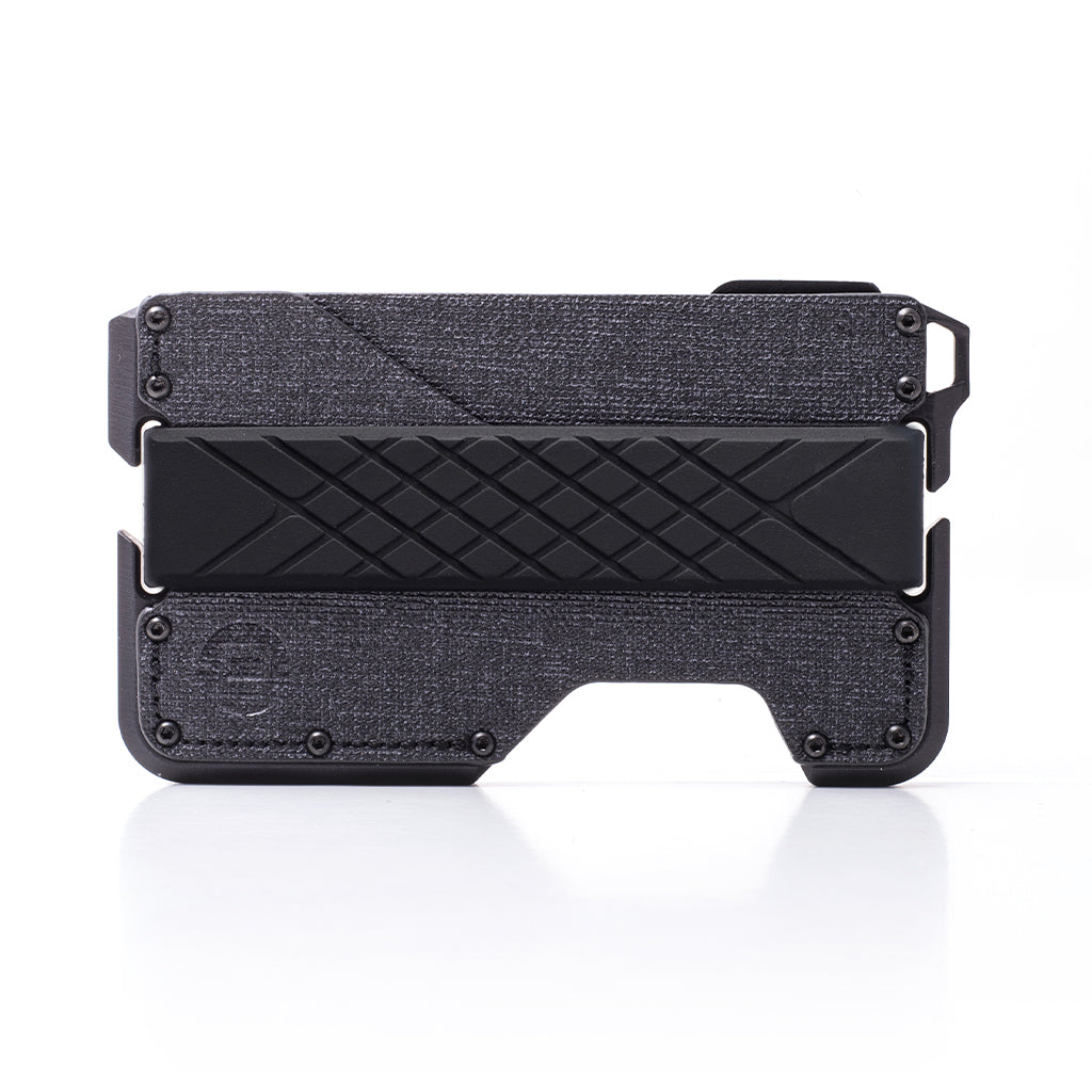 Dango D01 Dapper Portafoglio alluminio nero 12 carte