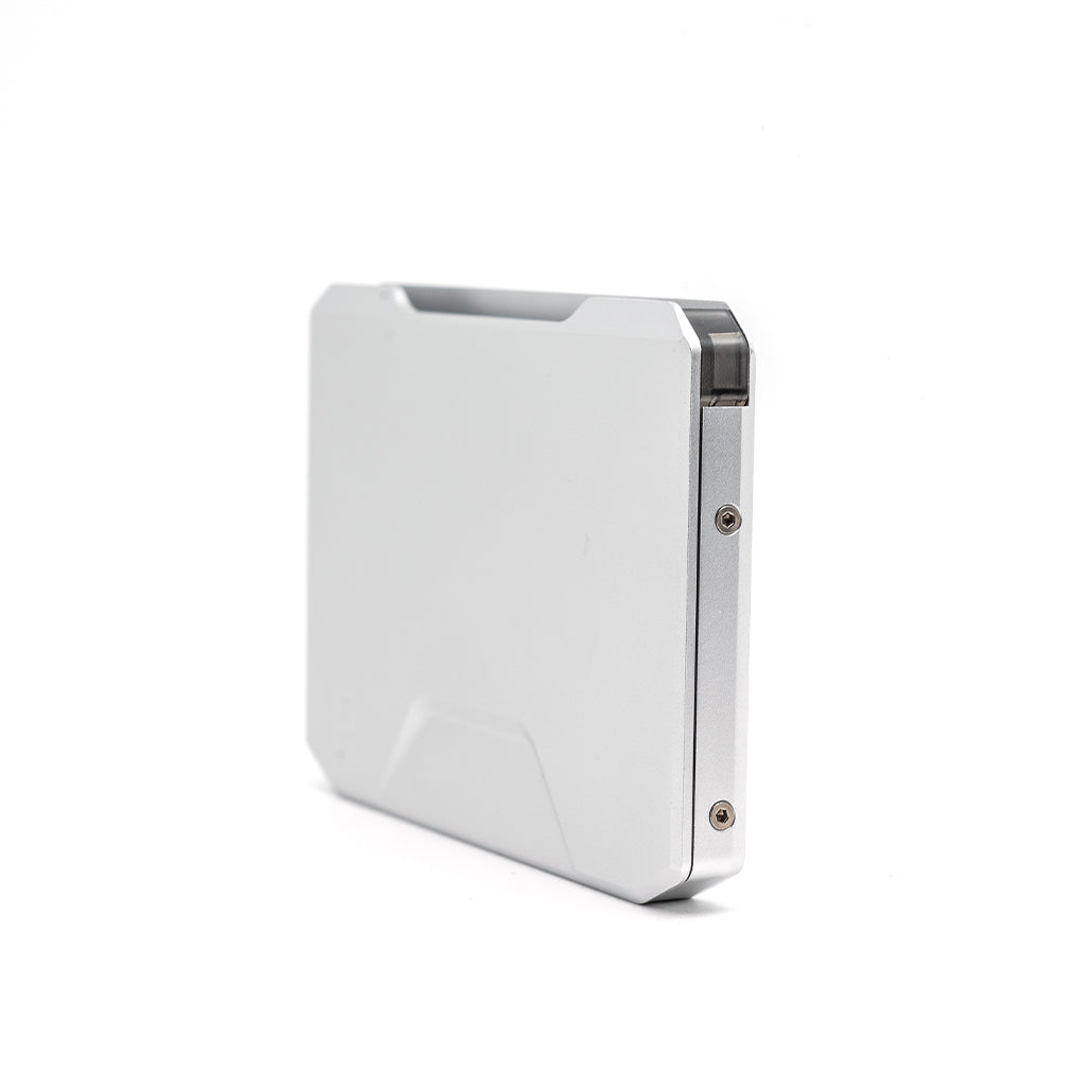 Dango SK1 Slide Kick Portafoglio Alluminio Satin Silver RFID