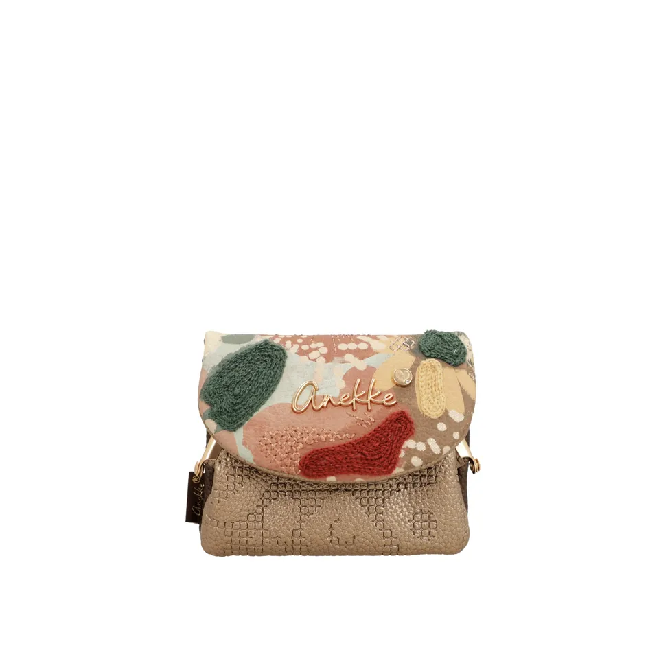 Anekke Blossom Portafoglio patta donna chiusura bacio