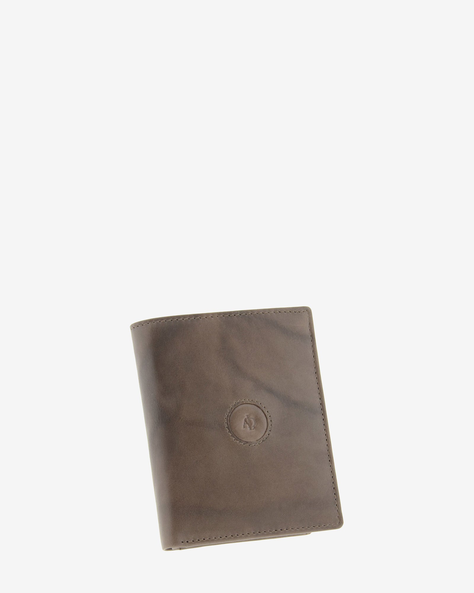 Adapell Root 1592 portafoglio pelle grigio RFID sottile
