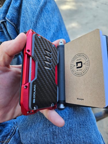 Dango A10 Pen Wallet Conversion Kit portafoglio bifold Whiskey Brown 9 carte