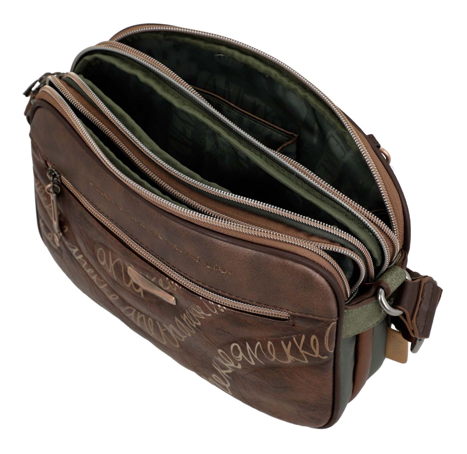 Anekke Outer borsa tracolla 3 scomparti 25 cm