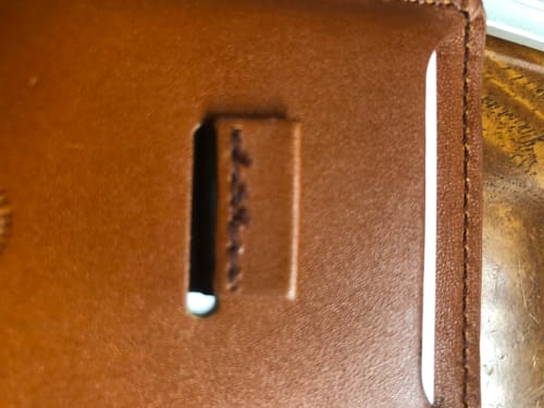 Dango A10 Pull Pocket Adapter portacarte Whiskey Brown 4 carte
