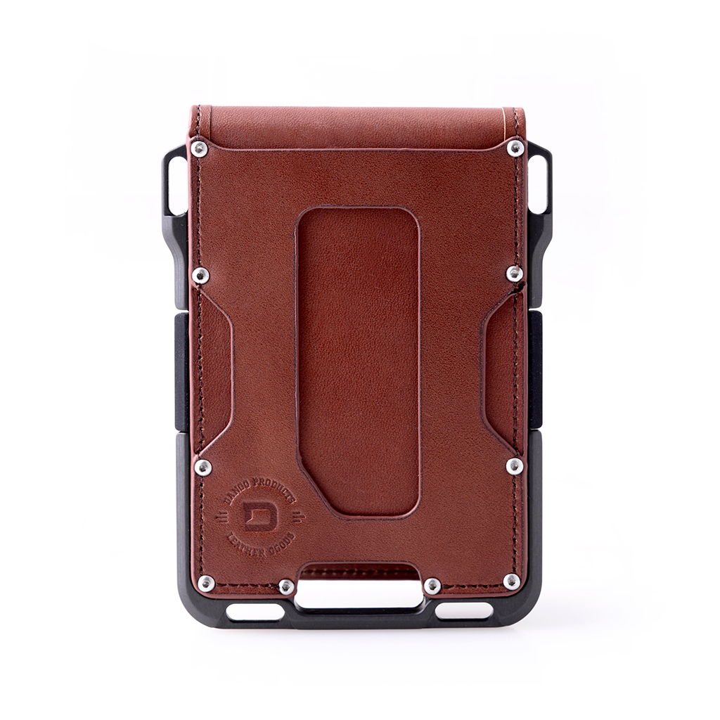 Dango M-Series M1 Maverick portafoglio bifold pelle marrone 16 carte