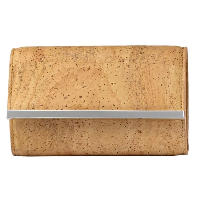 Corkor Bags Pochette sughero marrone chiaro S