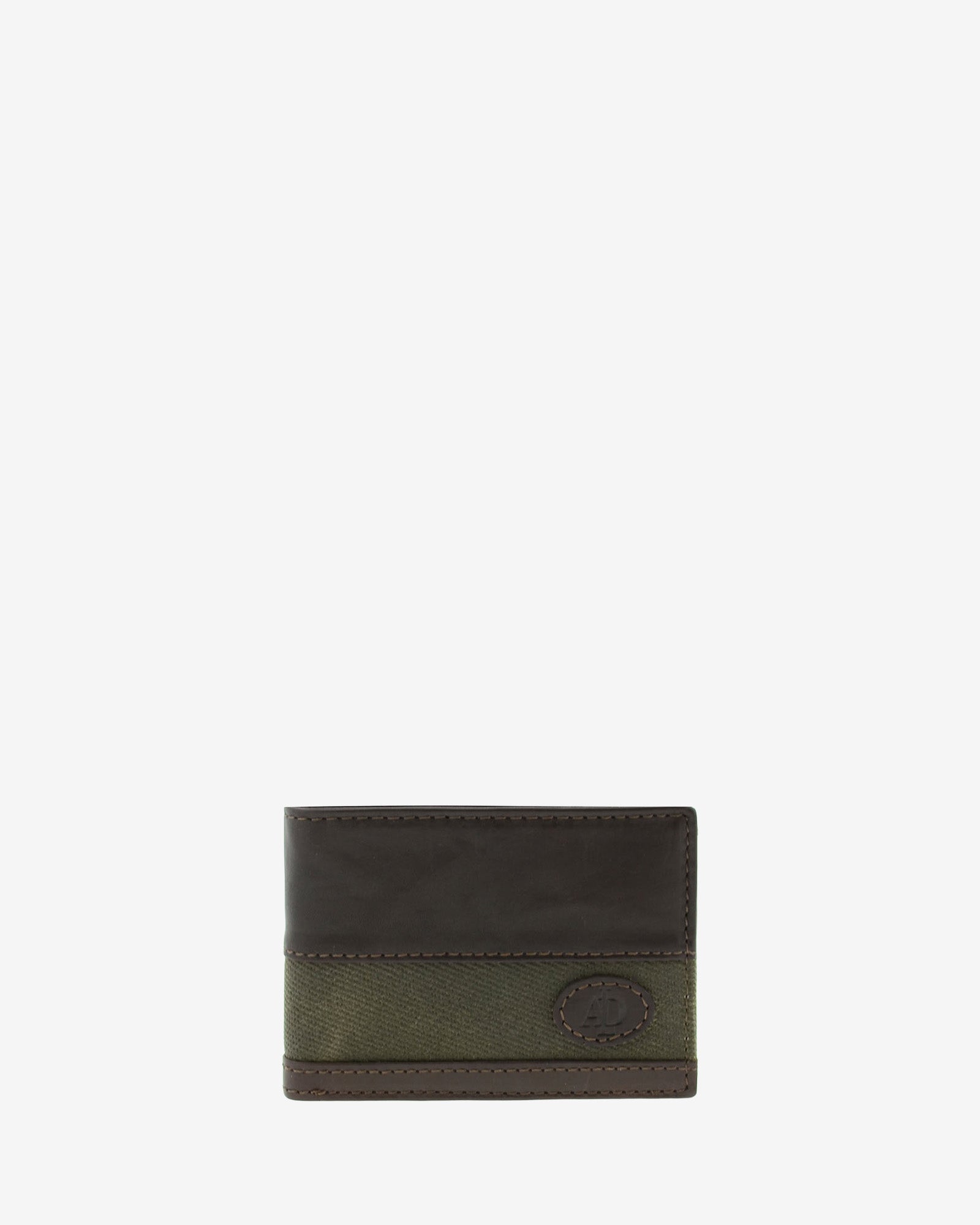 Adapell Range 1621 portafoglio uomo pelle canvas