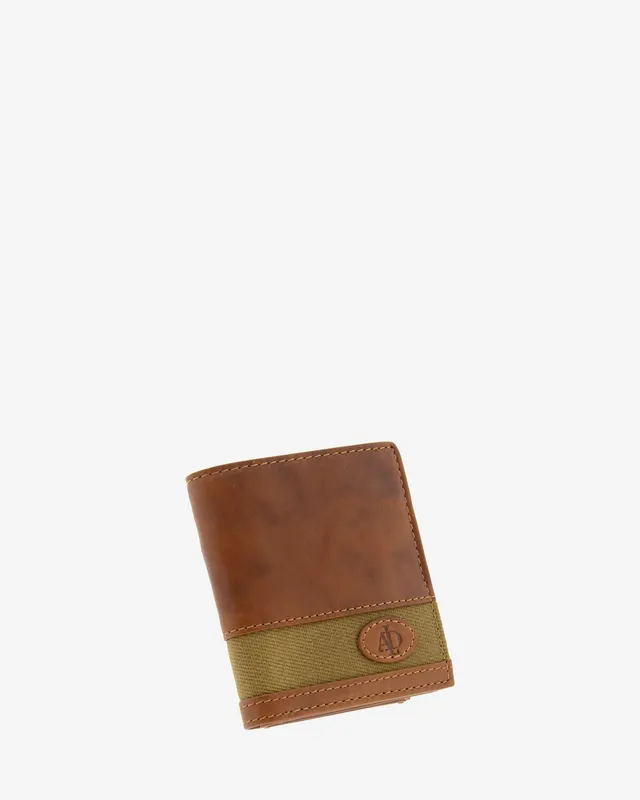 Adapell Range 1617 portafoglio uomo cuoio verticale RFID