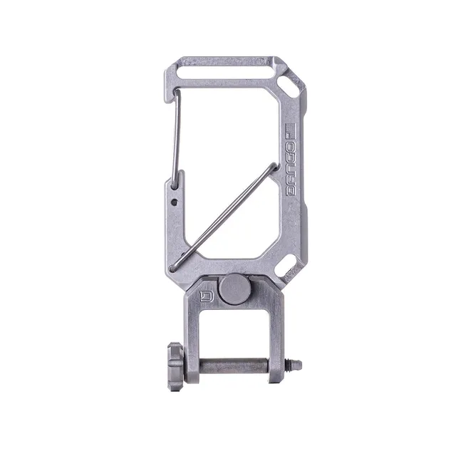 Dango Carabiner Moschettone Alluminio + Portachiavi 8 Chiavi