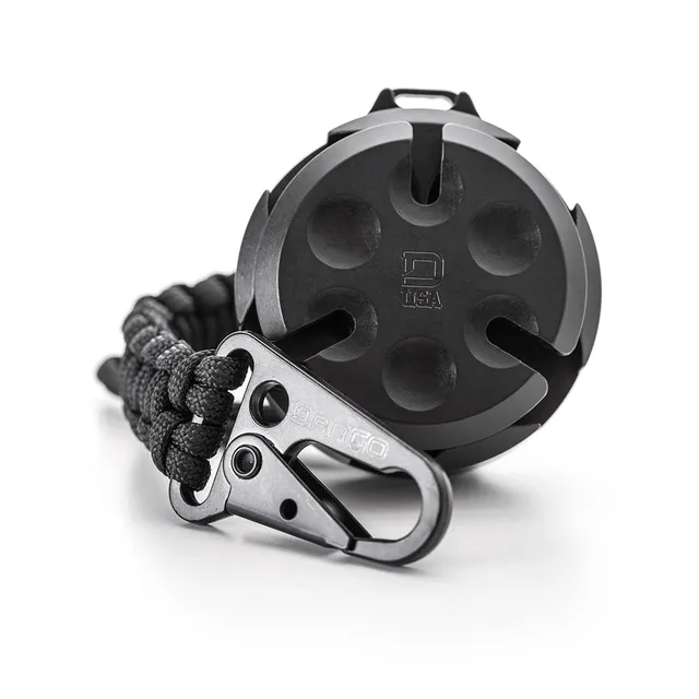 Dango Coin Capsule portamonete Jet Black alluminio + tether