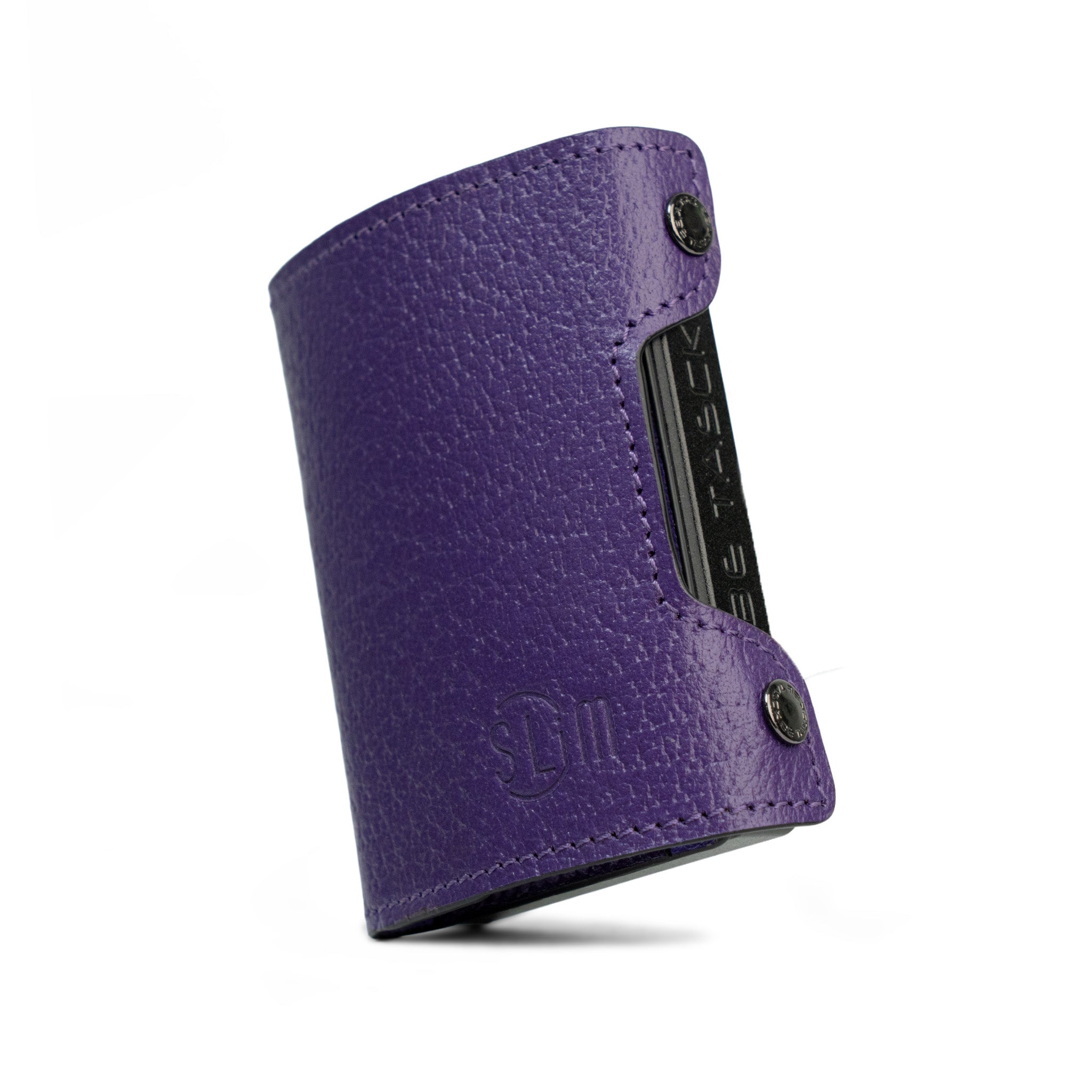 SLim Be Tasck Portafoglio Viola Pelle Cinghialino