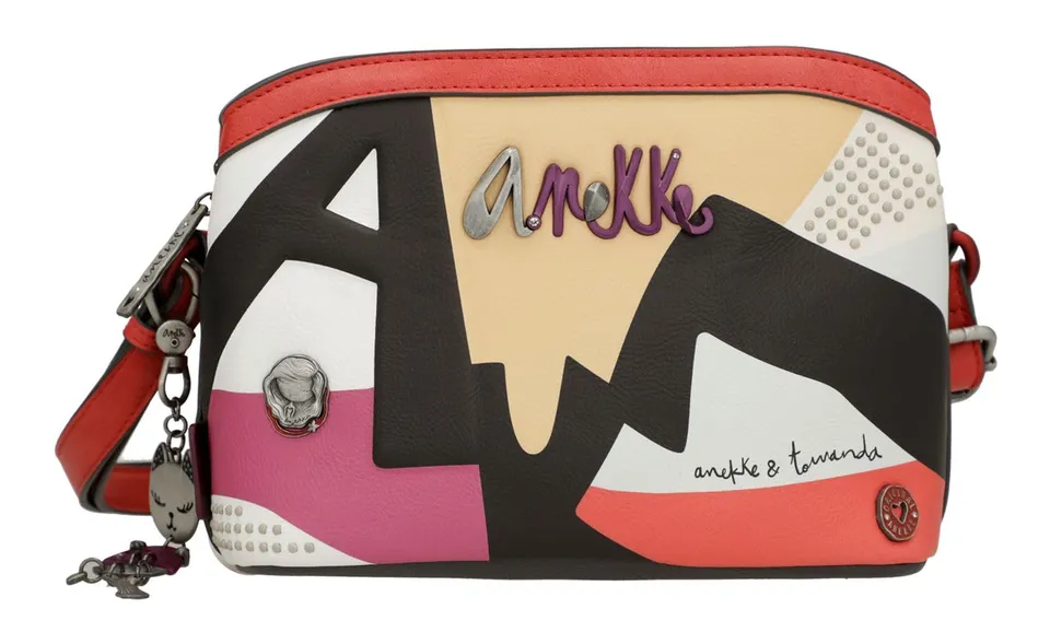 Anekke Fashion borsa media tracolla rimovibile donna