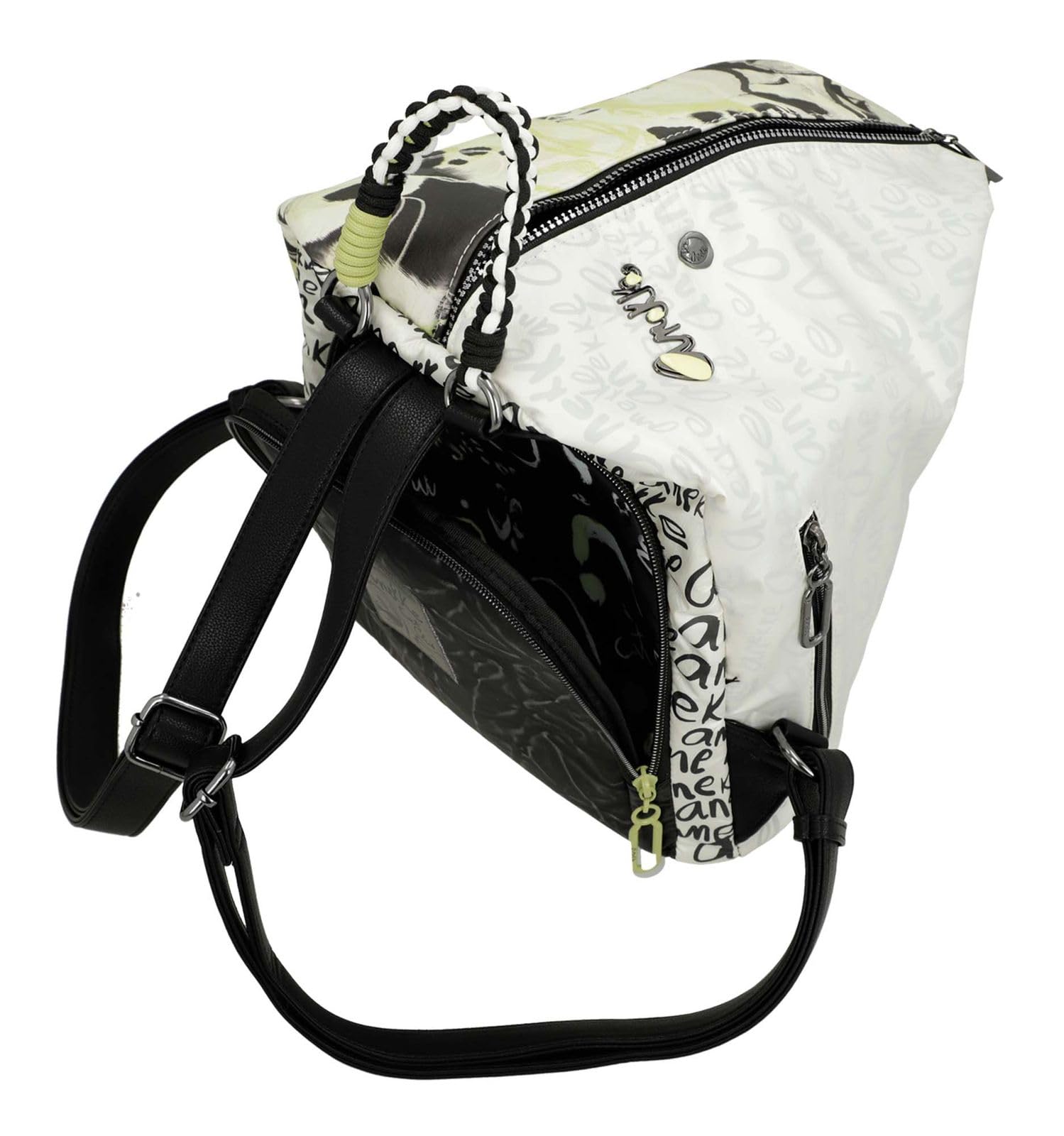 Anekke Memories zaino antifurto bianco 27x32 cm