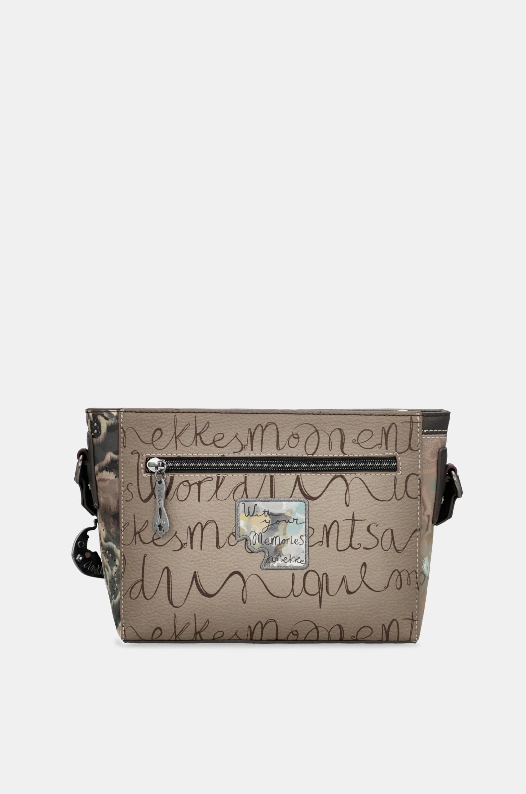 Anekke Real borsa tracolla donna 22x17x8 cm cerniera