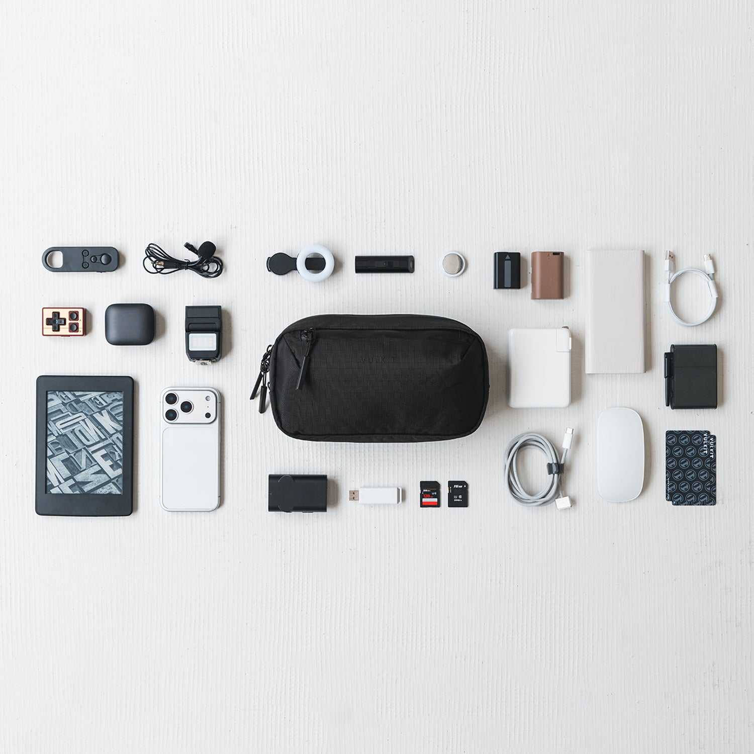 VULKIT VB117 Organizer Tech Nero Leggero