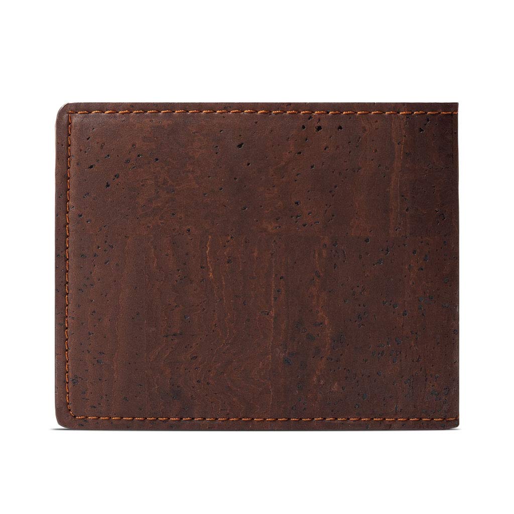 Corkor Wallets portafoglio sughero marrone chiaro RFID