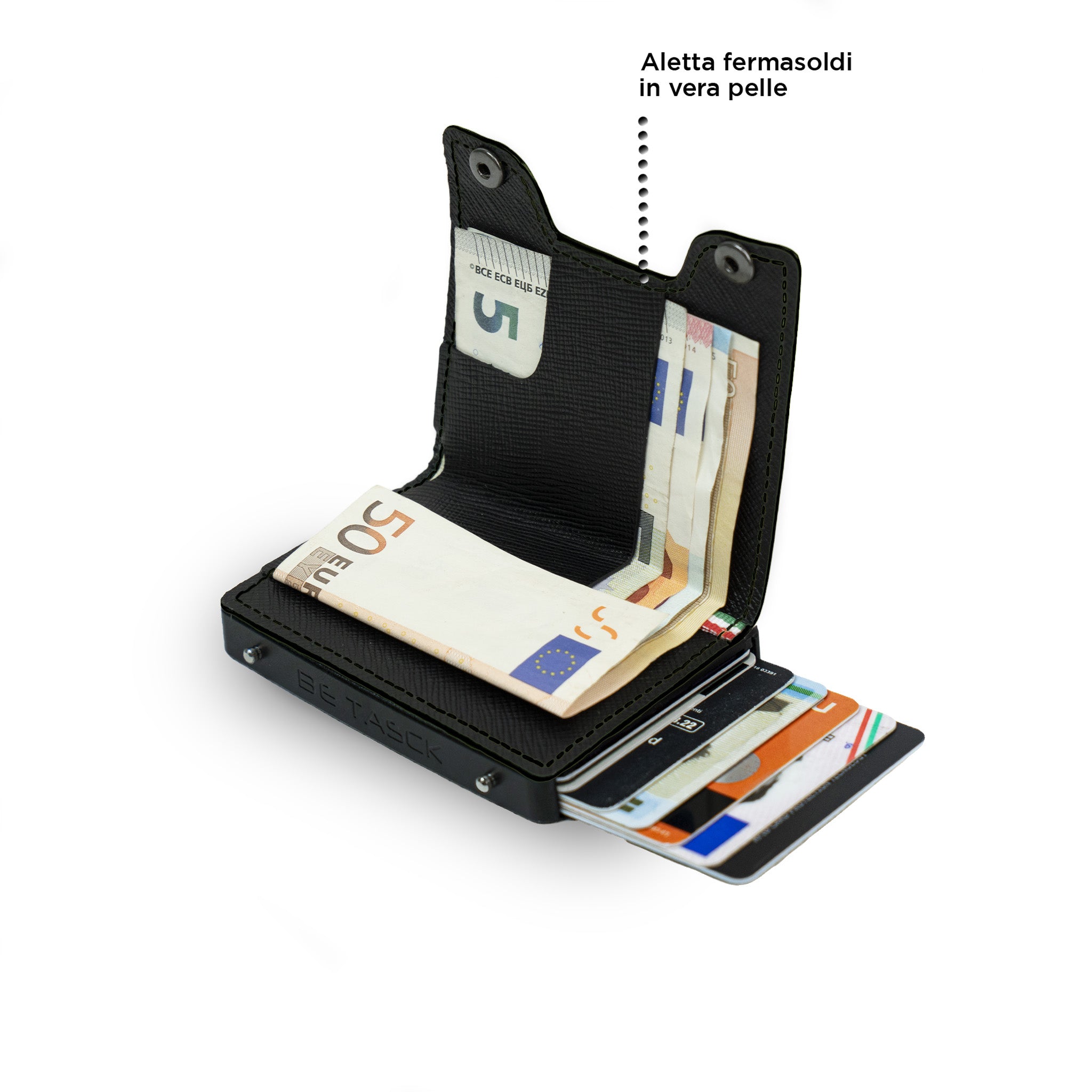 SLim Be Tasck Portacarte Frame Alluminio Promo