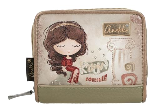 Anekke Muse Portamonete Piccolo RFID Donna Stampato