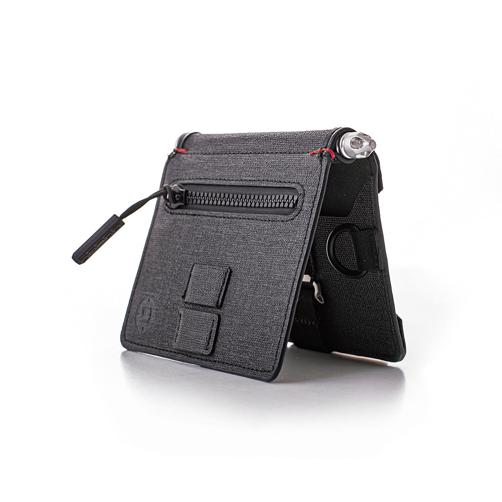 Dango P01 Pioneer Travel portafoglio passaporto Jet Black