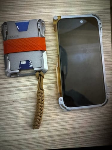 Dango M1 Maverick portafoglio pelle Slate Grey Single Pocket
