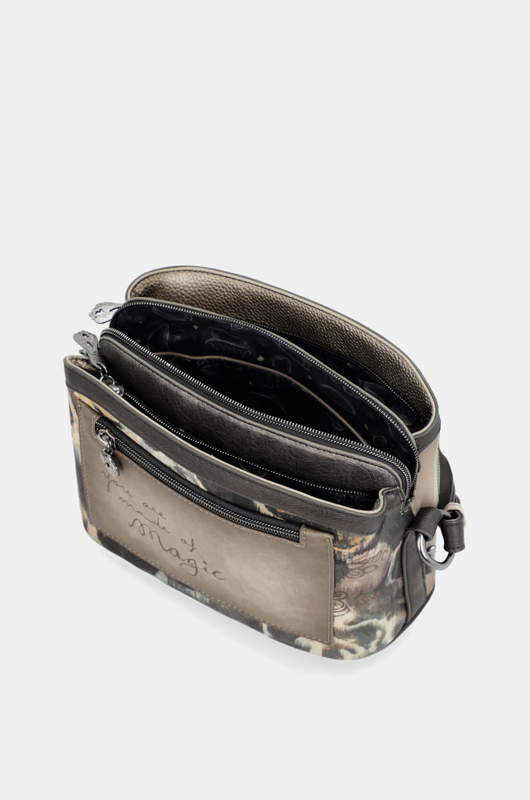 Anekke Real Tracolla cerniera 23x16x11 donna