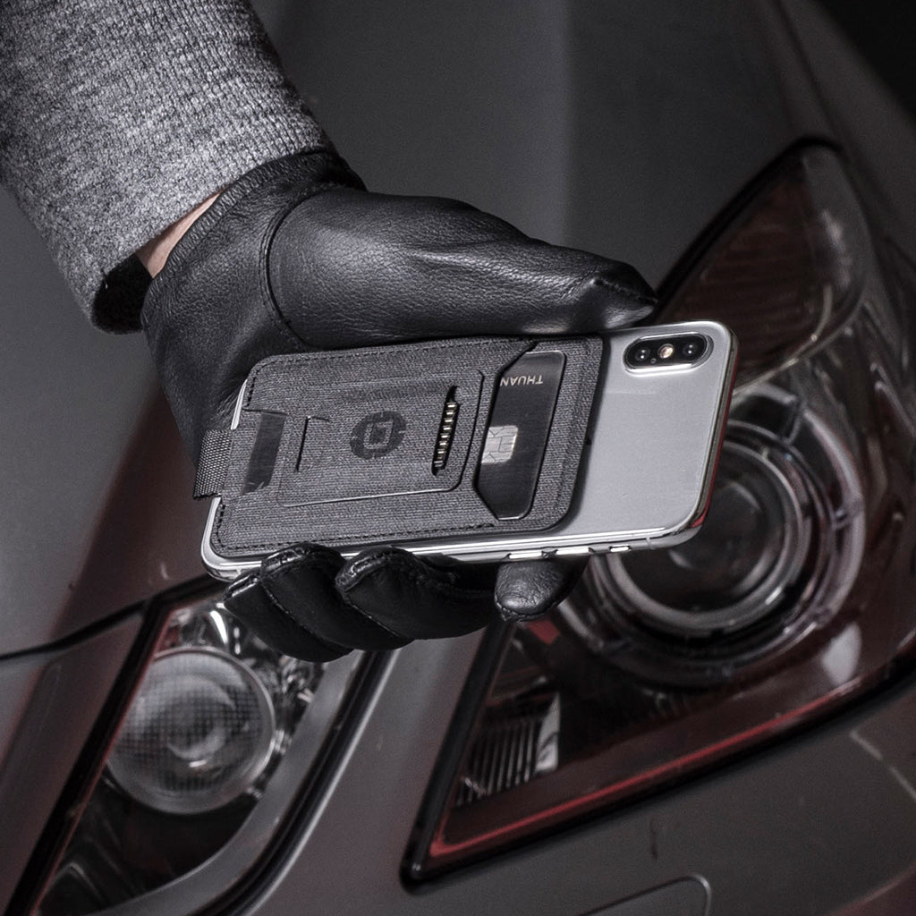 Dango S1 Stealth Phone Pocket tasca adesiva nero DTEX