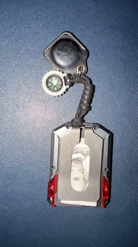 Dango M4 Rail Prongs binari portafoglio arancione polimero