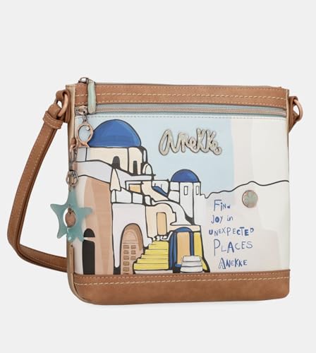 Anekke Mediterranean Sunrise borsa a tracolla donna stampa tramonto