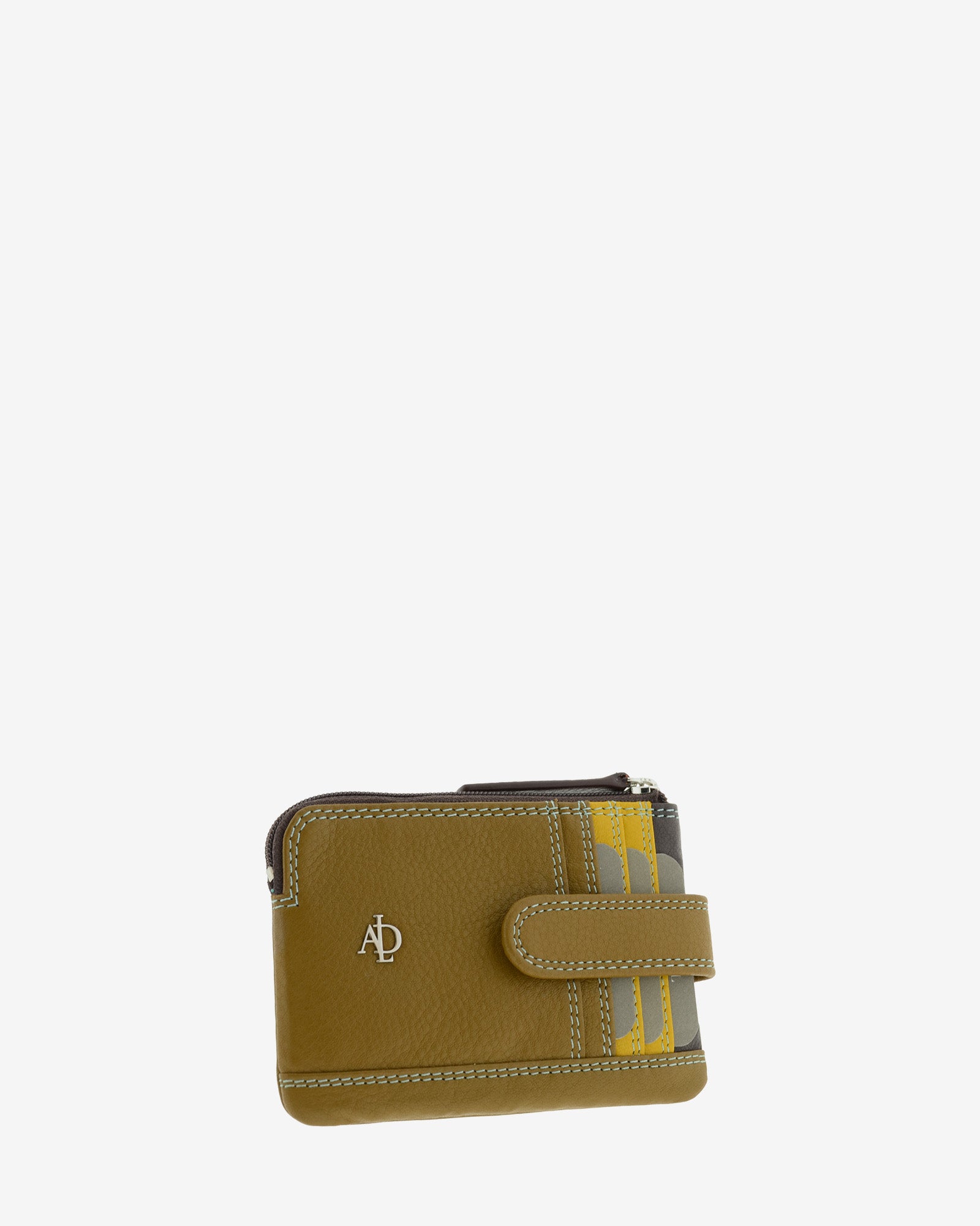 Adapell Affinità portamonete pelle bronzo doppia zip