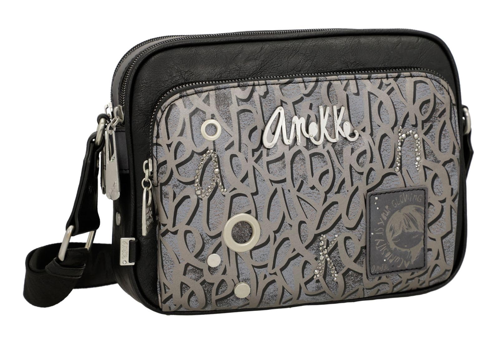 ANEKKE Nature Crust Tracolla Mediana 25x19x6 cm