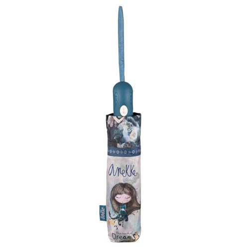 Anekke Real Ombrello Pieghevole Automatico Multicolore