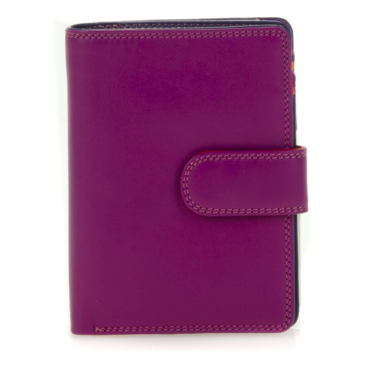 Mywalit Milano Portafoglio Multicolore 13x9 cm Pelle