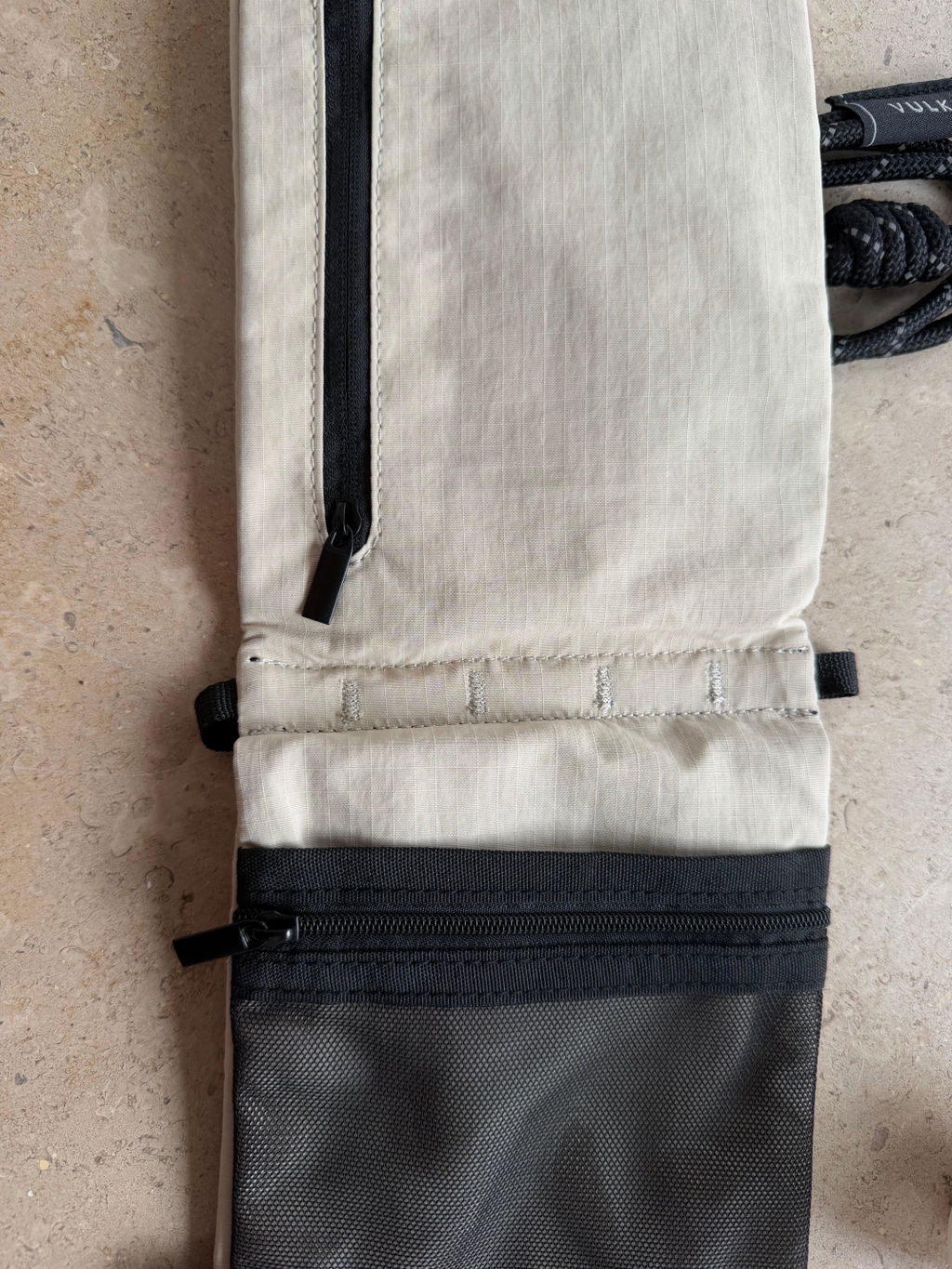 VULKIT Bags VB108 custodia telefono nero RFID leggera
