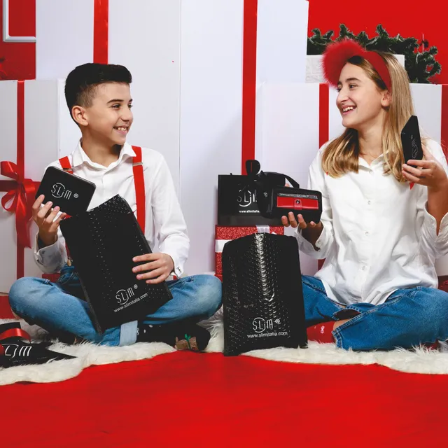 SLim Vera Pelle Buono Regalo 50 Euro Pelletteria