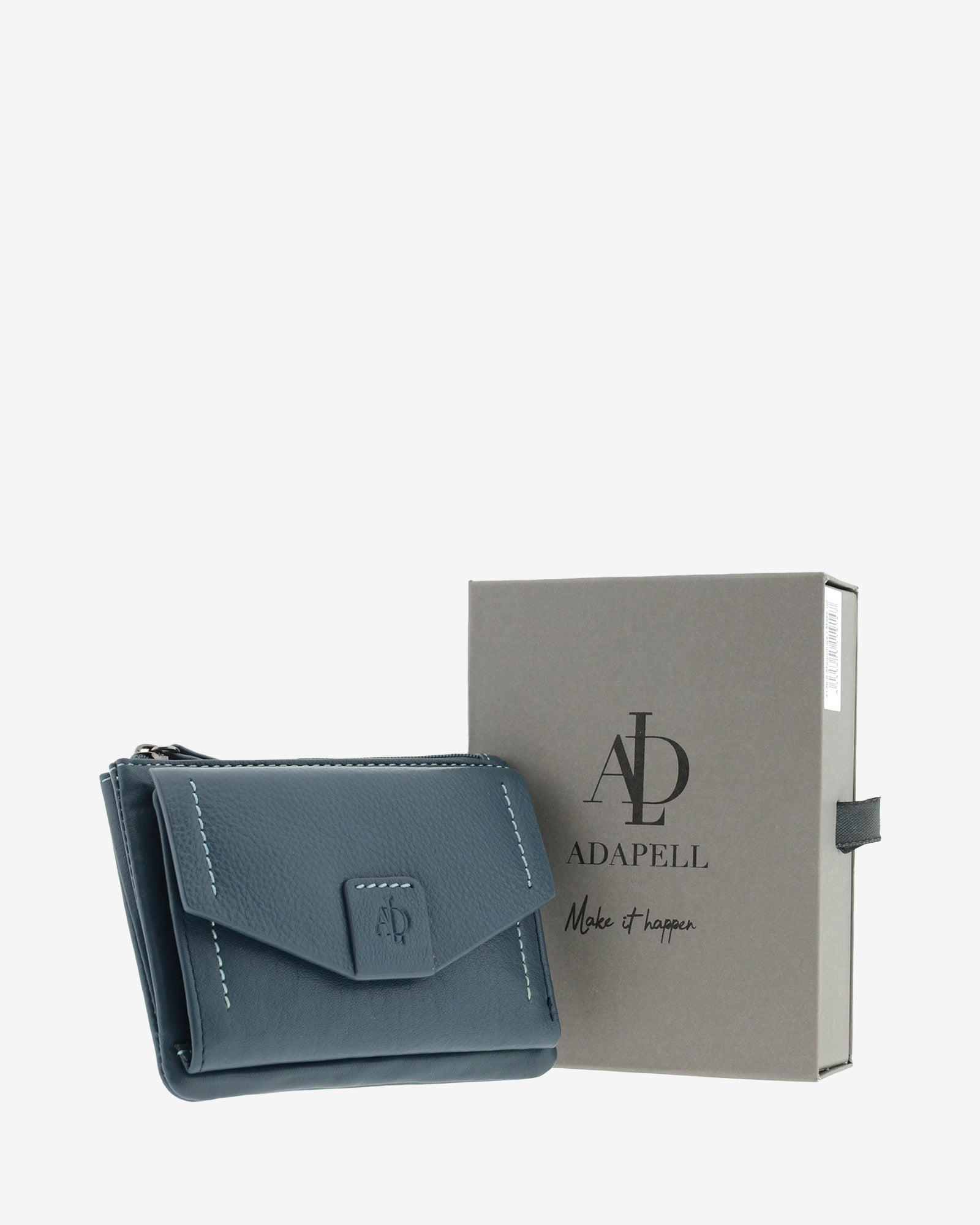 Adapell Annette 4160 portafoglio donna Nero 6 carte patta