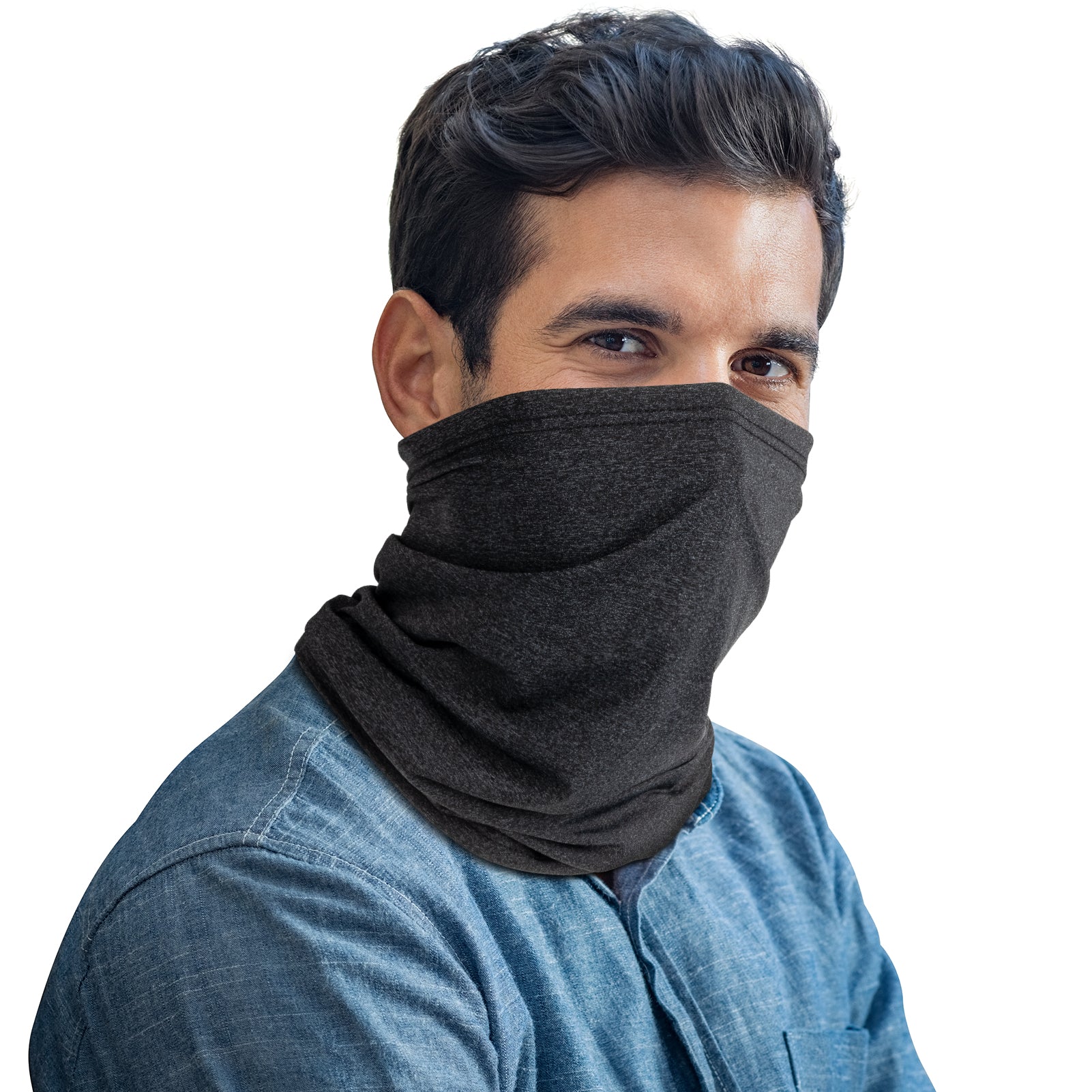 VULKIT TJKL105 scaldacollo bandana rosso 3 pezzi UPF50+